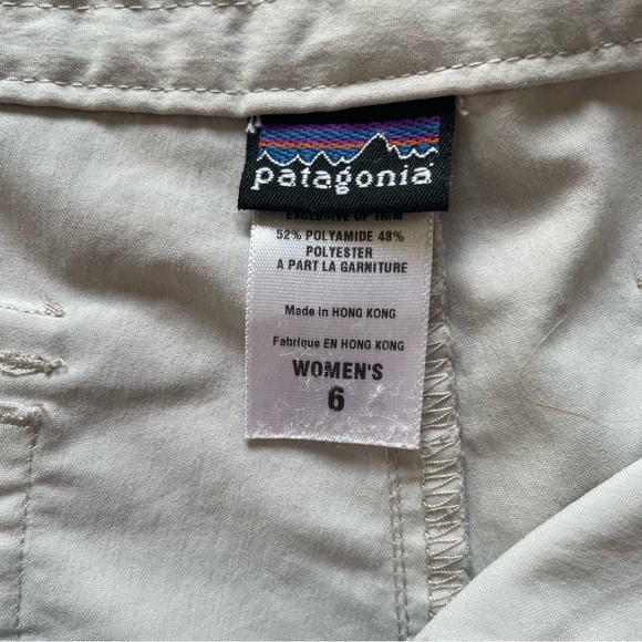 Patagonia Women's Light Tan Inter-Continental Shorts - Picture 3 of 8